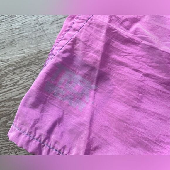 Retro Trek Wear USA Union Made Athletic Lined Shorts size Small in Pink & Black - Picture 10 of 15